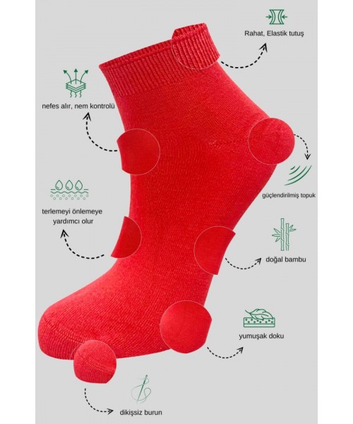 Kadın Bambu Patik Çorap (3 ADET) Görünmez Dikişsiz Parfümlü Kısa Yazlık Kadın Çorabı Kadın Bambu Patik Çorap (3 ADET) Görünmez Dikişsiz Parfümlü Kısa Yazlık Kadın Çorabı