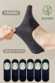 Erkek - Bayan Bambu Babet Çorap Dikişsiz Parfümlü Silikonlu Babet Çorap