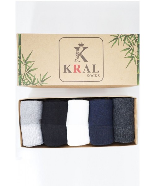 Erkek Çorap Pamuklu Extra Konforlu ve Yumuşak File Vedili Çorap Seti 5 Çift Kutulu Erkek Çorap Pamuklu Extra Konforlu ve Yumuşak File Vedili Çorap Seti 5 Çift Kutulu