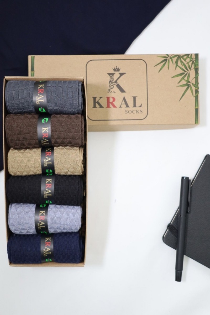 Bambu Uzun Çorap (6 ÇİFT) Kaliteli Yazlık Dikişsiz Parfümlü Hediye Kutulu Erkek Çorap Bambu Uzun Çorap (6 ÇİFT) Kaliteli Yazlık Dikişsiz Parfümlü Hediye Kutulu Erkek Çorap