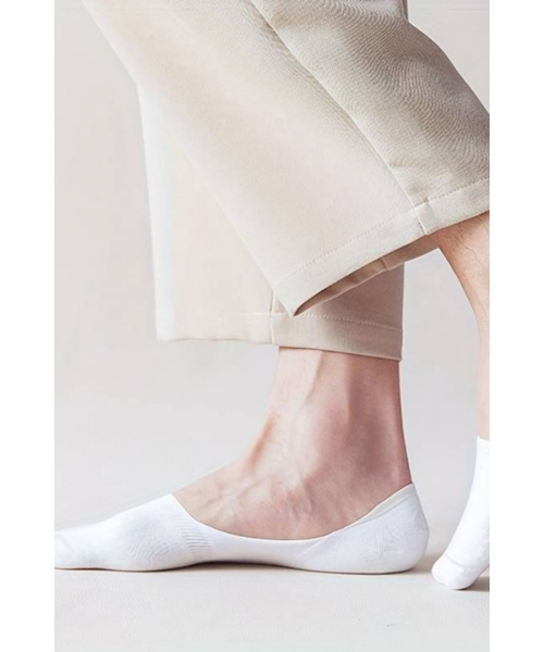 Kadın - Erkek Düz Desen (6 ÇİFT) Pamuklu Terletmez Babet Çorap