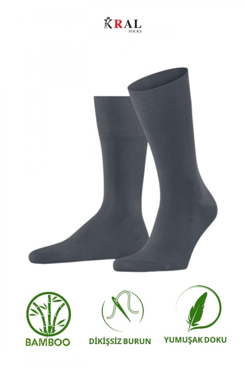 Dikişsiz Erkek Bambu Yazlık Soket Çorap 3 Çift
