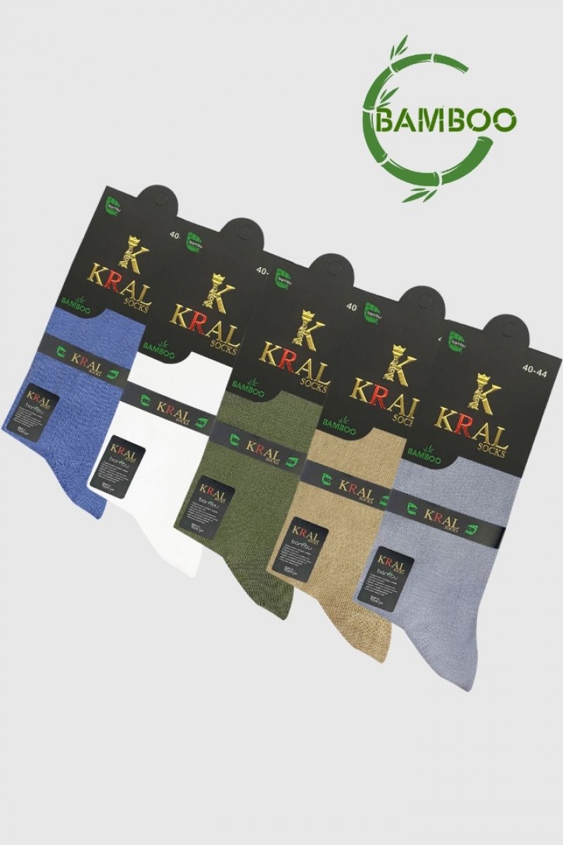 Bambu Erkek Çorap Klasik Soket Düz Uzun Yazlık Dikişsiz 5'li Kutulu Premium Set Bambu Erkek Çorap Klasik Soket Düz Uzun Yazlık Dikişsiz 5'li Kutulu Premium Set