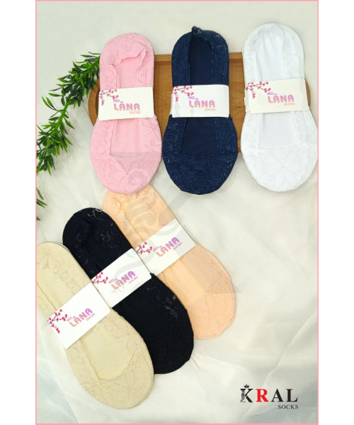 adın Çorap (6 ÇİFT) CLARA Model Renkli Pamuklu Terletmez Babet Çorap Seti ASORTİ adın Çorap (6 ÇİFT) CLARA Model Renkli Pamuklu Terletmez Babet Çorap Seti ASORTİ