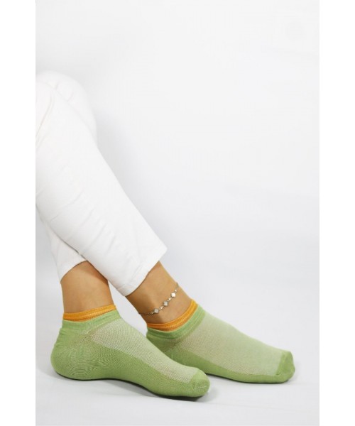 5'li Kadın Çorap Yazlık Comfort Çift Lastik Pamuklu Penye Patik Çorap 5'li Kadın Çorap Yazlık Comfort Çift Lastik Pamuklu Penye Patik Çorap