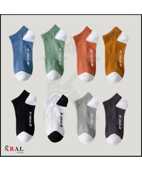 Erkek (8 ÇİFT) Sport Model Pamuklu Terletmez Görünmez Çorap Seti Erkek (8 ÇİFT) Sport Model Pamuklu Terletmez Görünmez Çorap Seti