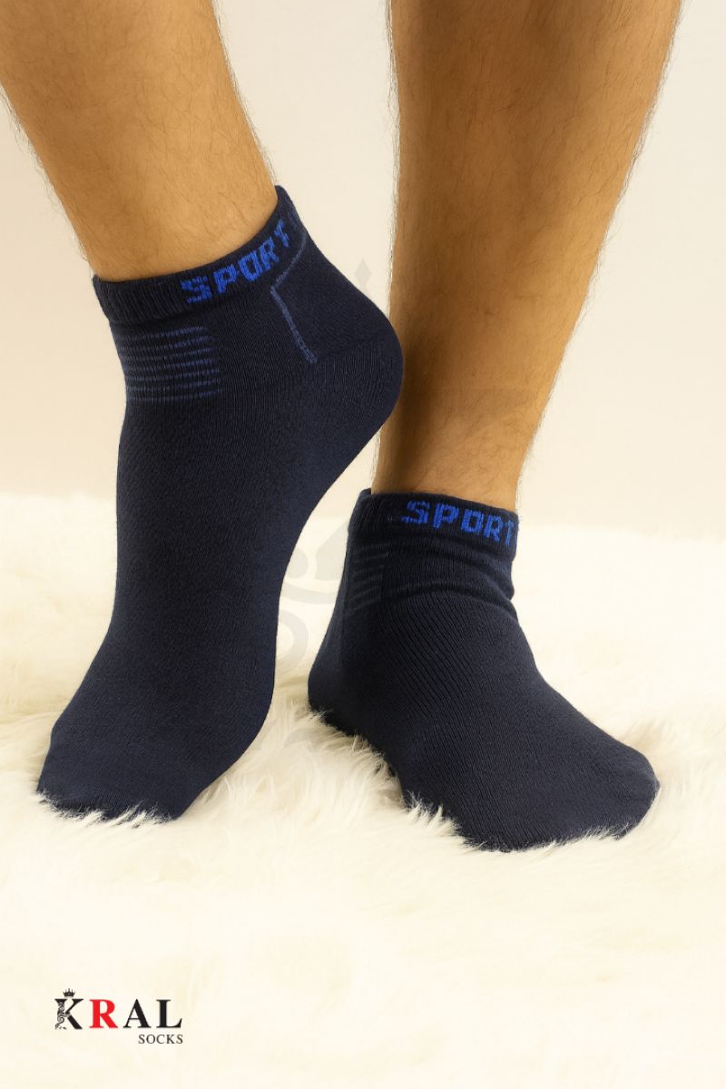 Pamuklu Erkek Patik Çorap 8 Çift Pamuklu Erkek Patik Çorap 8 Çift