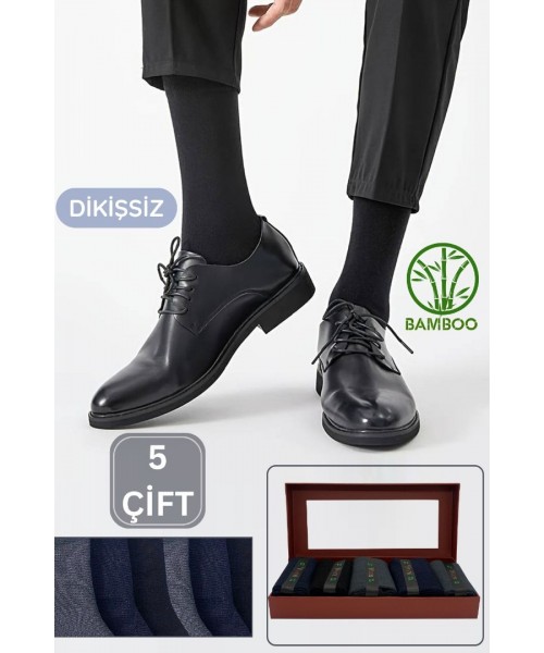 Premium Busines (5 ÇİFT KUTULU) Klasik Uzun Boy Mevsimlik Dikişsiz Erkek Bambu Soket Çorap Premium Busines (5 ÇİFT KUTULU) Klasik Uzun Boy Mevsimlik Dikişsiz Erkek Bambu Soket Çorap