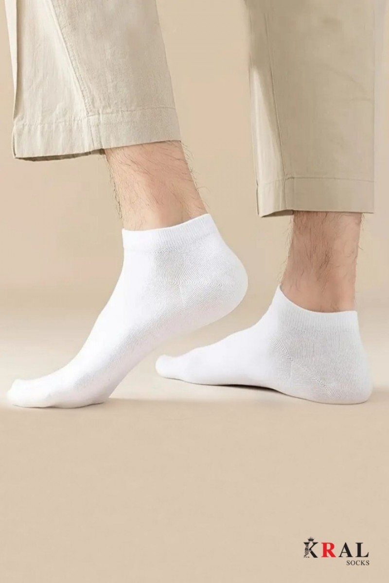 Düz Desen Ekonomik Kadın - Erkek Patik Çorap 10 Çift Düz Desen Ekonomik Kadın - Erkek Patik Çorap 10 Çift