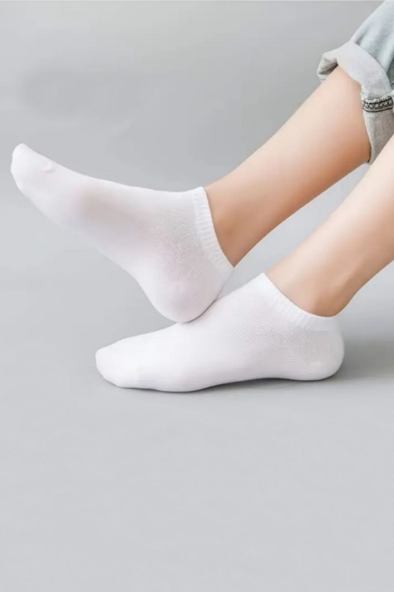 Düz Desen Ekonomik Kadın - Erkek Patik Çorap 10 Çift Düz Desen Ekonomik Kadın - Erkek Patik Çorap 10 Çift
