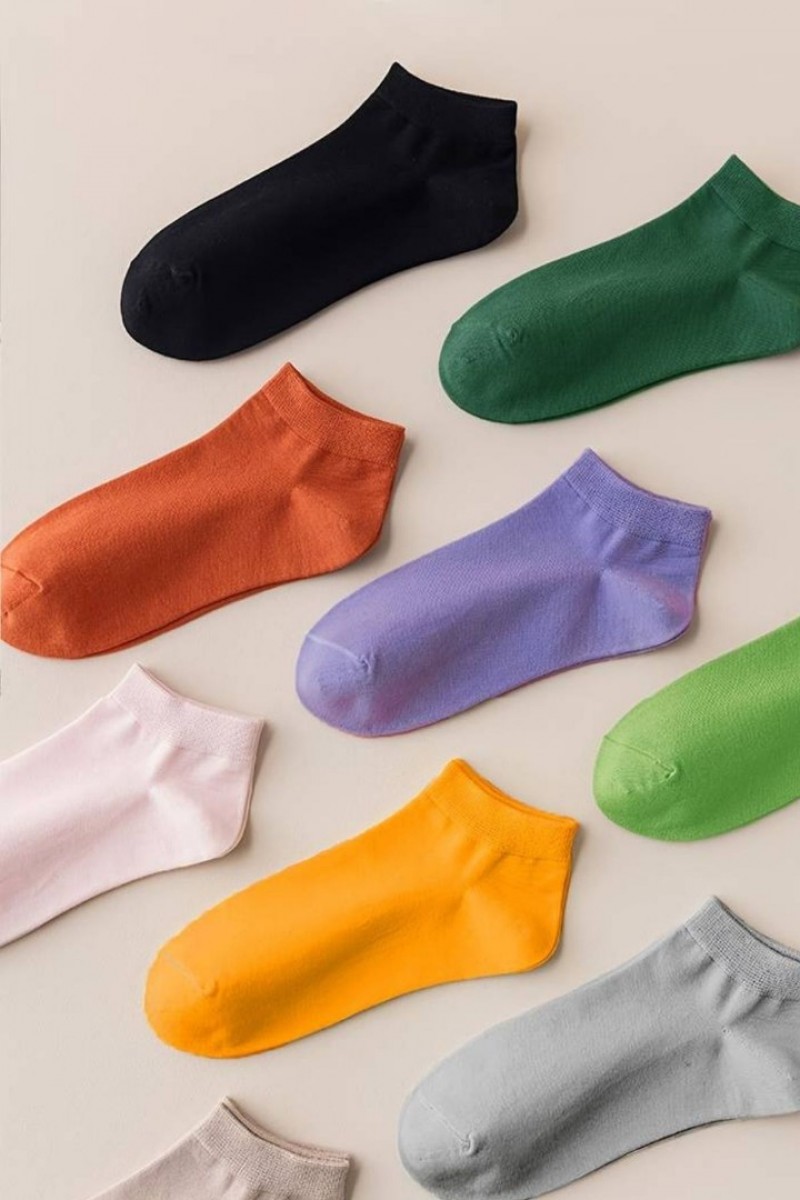 Kadın Penye Patik Çorap 5 Çift